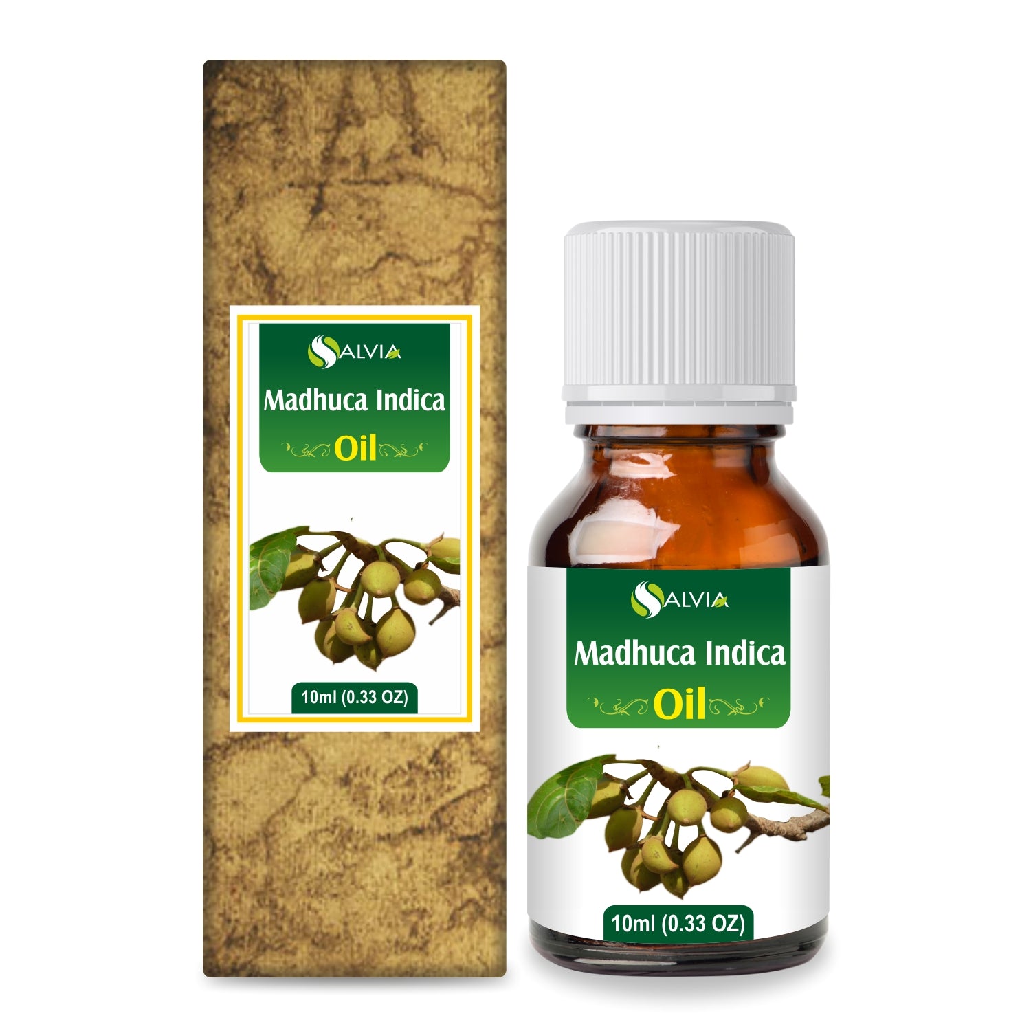 Salvia Natural Carrier Oils 10ml Madhuca Indica Oil Salvia Natural Carrier Oils 10ml Madhuca Indica Oil